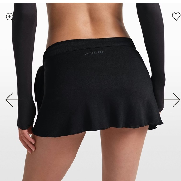 NWT Nike Skims stretch knit wrap skirt - Picture 4 of 7